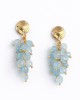 Aqua Bunch Earrings