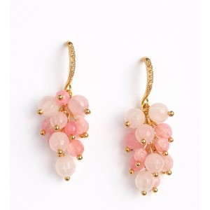 Pink Bunch Earrings
