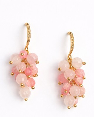 Pink Bunch Earrings