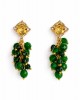 Green Bunch Earrings