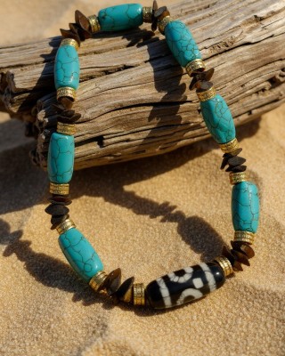 Indian Agath Necklace