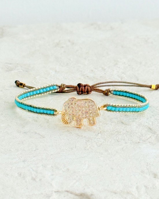 Elephant Turqoise Bracelet Elephant Turqoise Bracelet