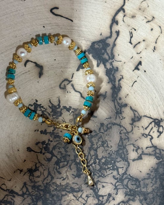 Pearl Turqoise Bracelet Pearl Turqoise Bracelet
