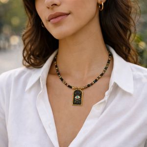 Eye Hematite Necklace