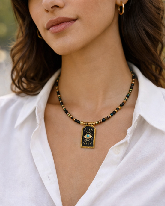 Eye Hematite Necklace
