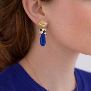 Deep Blue Earrings