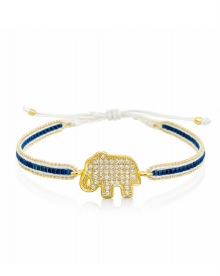 Elephant Blue Bracelet