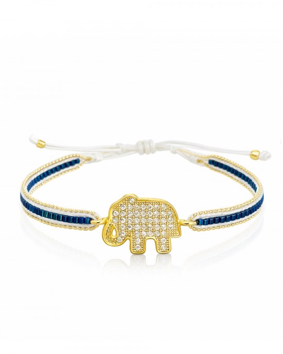 Elephant Blue Bracelet