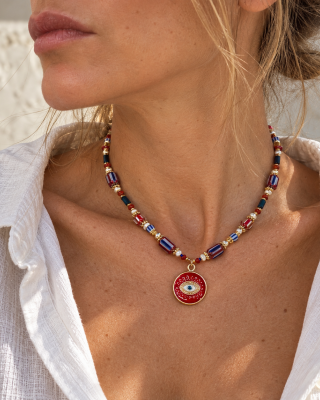 Red Eye Necklace