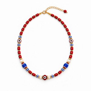 Red Summer Necklace
