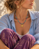 Ametist Sun Necklace