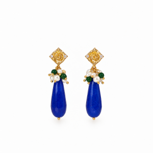 Deep Blue Earrings
