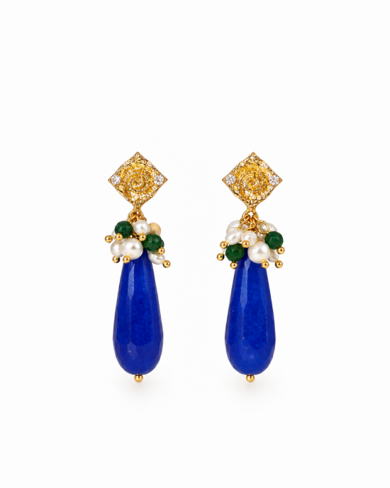 Deep Blue Earrings