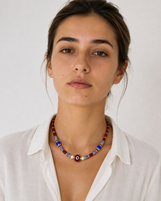 Red Summer Necklace