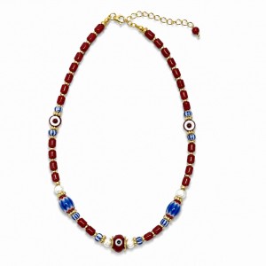 Red Summer Necklace