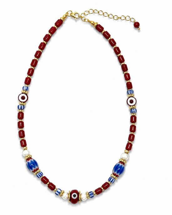 Red Summer Necklace