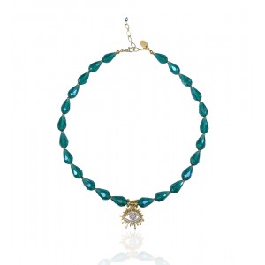 Crystal Eye Necklace
